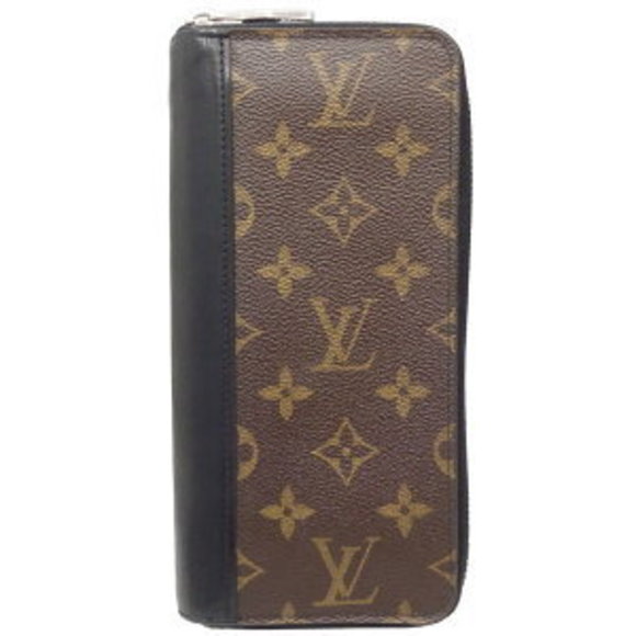 LOUIS VUITTON Long Wallet Macassar Zippy Vertical Brown - Picture 8 of 8